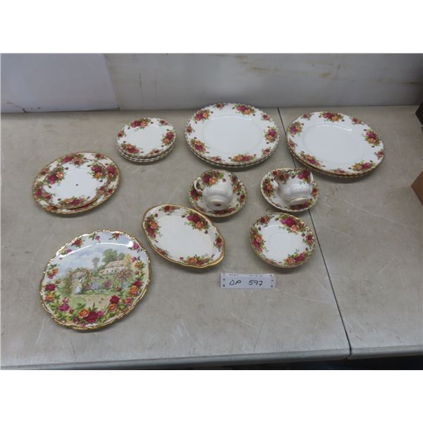 Royal Albert Old Country Roses – Qty 17 Pieces