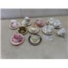 Image 1 : China Cups and Saucers: Royal Albert, Coldough, Queen Anne, Shafford, and Aynsley