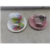 Image 5 : China Cups and Saucers: Royal Albert, Coldough, Queen Anne, Shafford, and Aynsley