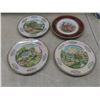 Image 13 : China Serving Dishes, Pedestal Cake Server, and Decorative Hanging Plates, and More
