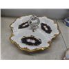 Image 7 : China Serving Dishes, Pedestal Cake Server, and Decorative Hanging Plates, and More