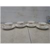 Image 6 : China Tea Cups, Saucers, B&B Plates, Hand-Decorated Russian Tea Pot, Creamer, Sugar Bowl, and