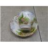 Image 7 : China Tea Cups, Saucers, B&B Plates, Hand-Decorated Russian Tea Pot, Creamer, Sugar Bowl, and
