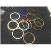 Image 6 : Wooden Jewelry Box with Fashion Jewelry: Bangles, Necklaces, and Bracelets