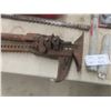 Image 2 : Farm Jack, Honda Marine Gas Tank, and Jack Hammer Bit