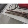 Image 3 : Farm Jack, Honda Marine Gas Tank, and Jack Hammer Bit