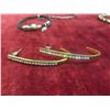 Image 3 : Fashion Jewelry: Bangles, Earrings, Bracelets, and Wooden Case
