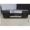 Image 2 : Sony AM/FM Stereo Cassette Recorder Model CFS-210 and Pocketalker Personal Amplifier