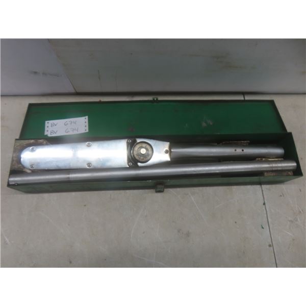 Dresser ¾" Torque Wrench with Case