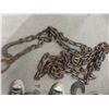 Image 3 : 20 ft Chains with Hooks and Bottle Jack