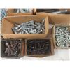 Image 2 : Hardware Lot – Nuts, Bolts, and Washers (Mostly Galvanized)