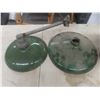 Image 4 : Porcelain Light Shades, Flashlight, GMC Hubcap, and More