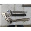 Image 5 : Crescent Wrenches up to 18" and Chain Wrenches
