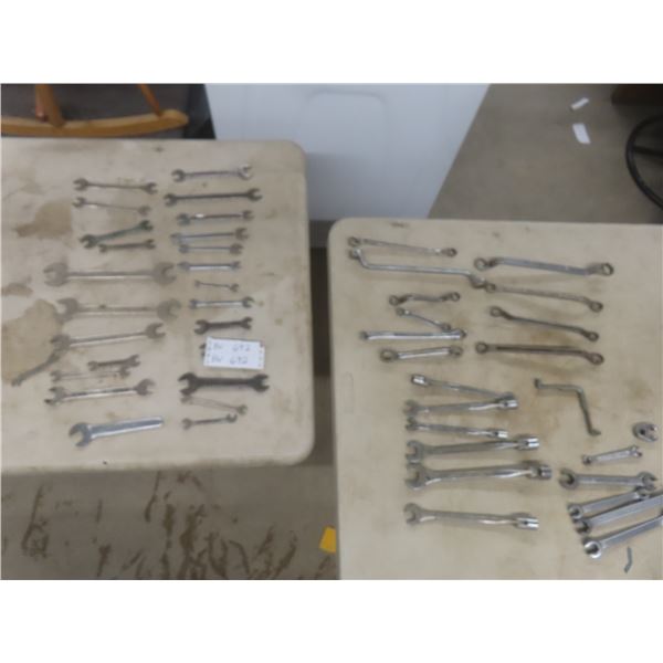 Open-End Wrenches, Hex Wrenches, and Socket Combo Wrenches up to 23mm – Qty 47