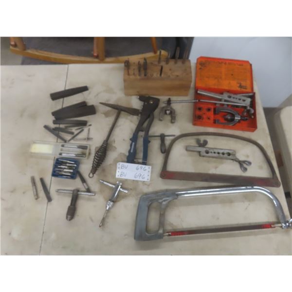 Hacksaws, Punches, Easy-Outs, Rivet Gun, and More