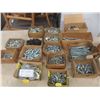Image 1 : Hardware Lot – Bolts, Nuts, and Washers (Mostly Galvanized) – Qty 15 Boxes