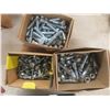 Image 6 : Hardware Lot – Bolts, Nuts, and Washers (Mostly Galvanized) – Qty 15 Boxes