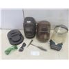 Image 1 : Welding Masks, Face Shields, Goggles, Safety Glasses, and Welding Chipper – Qty 3 Masks
