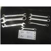 Image 1 : 7x Snap-on Open-End and Hex Wrenches, 3/8"–¾" 