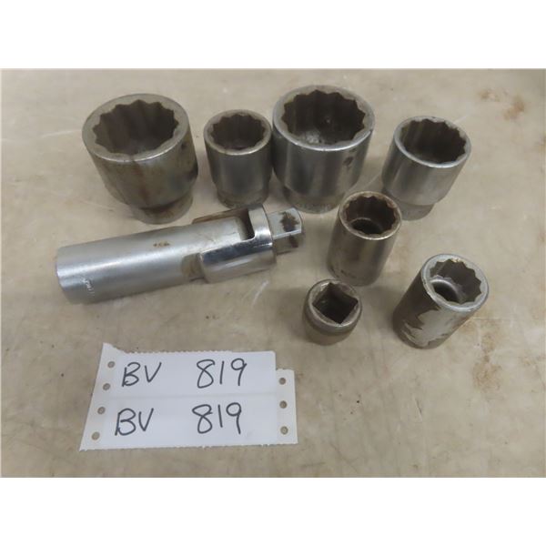 ¾" Drive Sockets – Qty 8