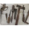 Image 3 : Antique Trouble Light, Fruit Crate, Hatchets, and More