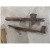 Image 4 : Antique Trouble Light, Fruit Crate, Hatchets, and More