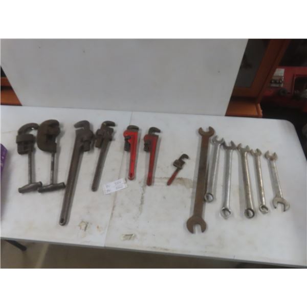 Heavy-Duty Wrenches, Pipe Wrenches, and Pipe Cutters