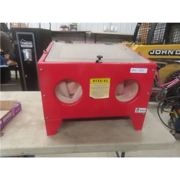 Power Fist Cabinet Precision Sand Blaster