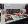 Image 1 : Box of LPs – Loverboy, Harlequin, Eric Clapton, Cheap Trick, Cat Stevens, and More