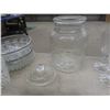 Image 18 : Crystal and Cut Glass Lot – Serving Bowls, Platters, Sugar Bowl, Glasses, and More
