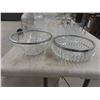 Image 2 : Crystal and Cut Glass Lot – Serving Bowls, Platters, Sugar Bowl, Glasses, and More