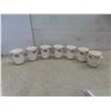 Image 6 : China Ware – Platters, Coffee Cups, Tea Cups w/Saucers; Red Royal Albert, Wedgwood, and Ridgeway