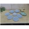 Image 1 : Fire King Divided Relish Dish, Vintage Milk Glass Bowl in Decorative Metal Stand and More