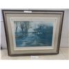 Image 1 : Framed Limited Print by George Jenkins – Pheasants, 24 × 30"