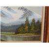 Image 5 : Framed Painting on Canvas, 32 × 44"