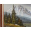 Image 6 : Framed Painting on Canvas, 32 × 44"