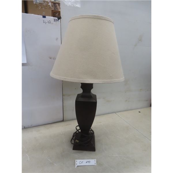 Table Lamp with Shade, 28" High