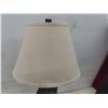 Image 4 : Table Lamp with Shade, 28" High