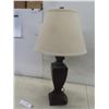 Image 5 : Table Lamp with Shade, 28" High