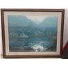 Image 7 : Framed and Signed Print by Stephen E. Lyman, 33 × 39"