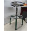 Image 5 : Saskatchewan Rough Riders Swivel Stool, 27" High