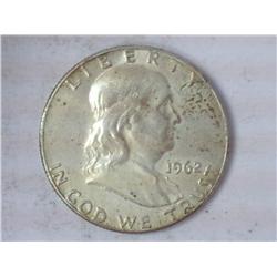 1962-D Franklin Half Dollar