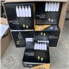 EIGHT BOXES OF BERELLI S14 2W 2200K E26 EDISON STANDARD SOCKET LIGHT BULBS 25 COUNT PER BOX RETAIL $