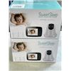 2 NEW SWEET SLEEP BABY MONITOR PRO, WITH 3.5 INCH SCREEN, TEMPERATURE, NIGHT VISION, ALARM, LULLABIE