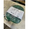 Image 2 : AS NEW 100FT GREEN INDOOR OUTDOOR HEAVY DUTY LIGHTED 3 WIRE GROUNDED EXTENSION CORD 14AWG