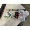 Image 2 : 2 NEW FISHING ROD AND REEL COMBOS, 6.89FT