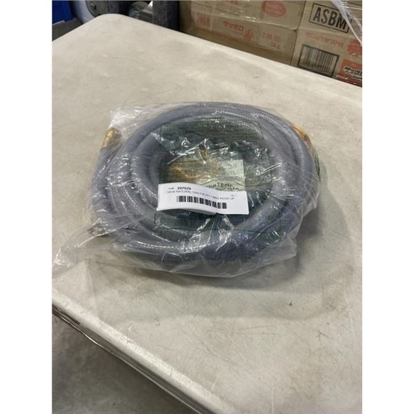 NEW NATURAL GAS FIR PIT / BBQ HOOK UP LINE AND FITTINGS