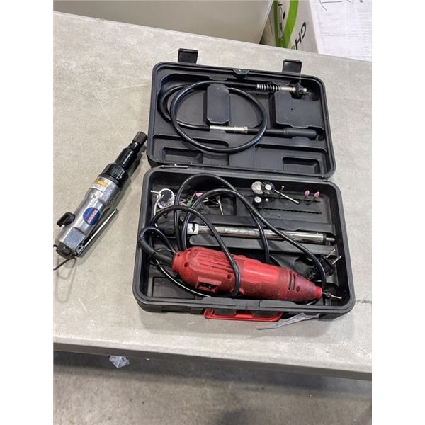 WESTWARD AIR BIT DRIVER AND VARIABLE SPEED ROTARY TOOL