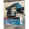 Image 1 : MAKITA PLUNGE CUT SAW W/ BATTERY AND CHARGER AS308D AND MAKITA CORDLESS MINI CUTTER
