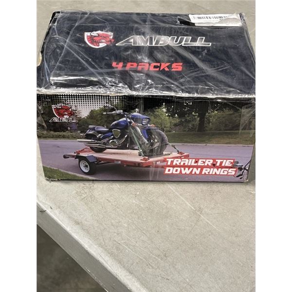 NEW SET OF TRAILER TIE DOWN RINGS